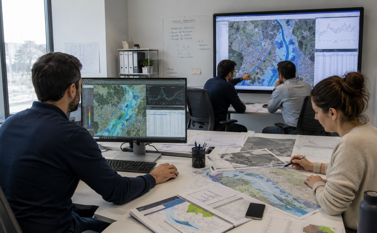 VKM Estudios Inundabilidad · Estudios de Inundabilidad y Análisis de Riesgos Hidráulicos para Proyectos, Terrenos y Actividades en Terres de l'Ebre
