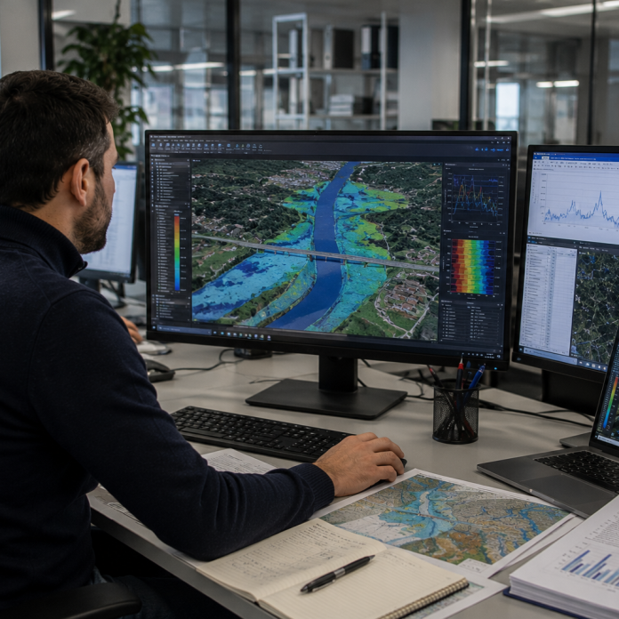 Modelización Hidráulica y Simulación Fluvial en Terres de l'Ebre